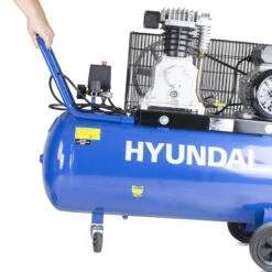 Hyundai HY3100P Air Compressor 14cfm 100-Litre Belt Drive 240v -Tools Shop HY3100P 04