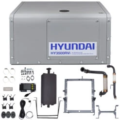 Hyundai HY3500RVi Silenced Petrol Leisure Inverter Generator 3kW/3.75kVA Elec Start -Tools Shop HY3500RVi 15