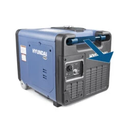 Hyundai HY4500SEi Portable Petrol Inverter Generator 4kW/5kVa Elec Start -Tools Shop HY4500SEi 02
