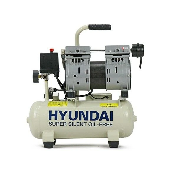 Hyundai HY5508 550w Silent Air Compressor 4cfm 8-Litre 240v 2 Hyundai HY5508 550w Silent Air Compressor 4cfm 8-Litre 240v - Image 2