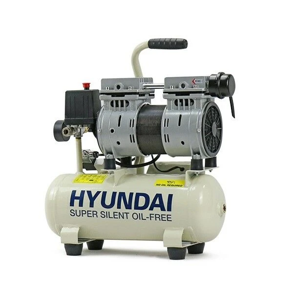 Hyundai HY5508 550w Silent Air Compressor 4cfm 8-Litre 240v 1 Hyundai HY5508 550w Silent Air Compressor 4cfm 8-Litre 240v