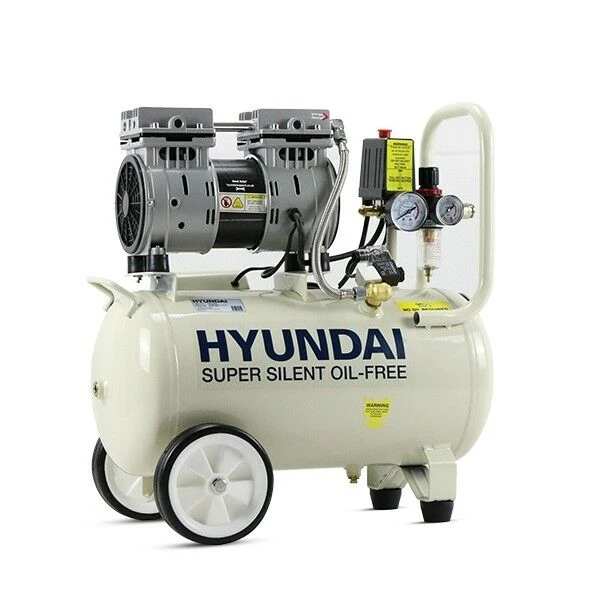Hyundai HY7524 750w Silent Air Compressor 5.2cfm 24-Litre 240v 1 Hyundai HY7524 750w Silent Air Compressor 5.2cfm 24-Litre 240v