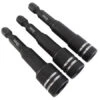 Toolpak Hex Nut Driver Bit Set 3-Piece