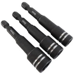 Toolpak Hex Nut Driver Bit Set 3-Piece