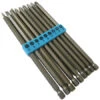 Toolpak Long Power Screwdriver Bit Set 9-Piece