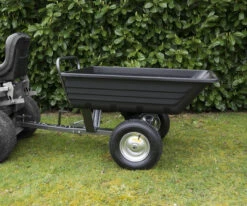 Handy TPDC Poly Body Towed Barrow Garden Dump Cart 295kg Capacity -Tools Shop THTPDC 05