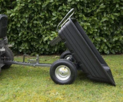 Handy TPDC Poly Body Towed Barrow Garden Dump Cart 295kg Capacity -Tools Shop THTPDC 06