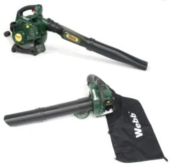 Webb BV26 Petrol 26cc Garden Leaf Blower & Vacuum 114mph -Tools Shop WEBV26 06