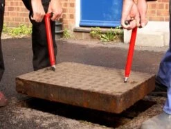 Mustang Mini-Lift Manhole Cover Lifters (Pair) -Tools Shop d6b