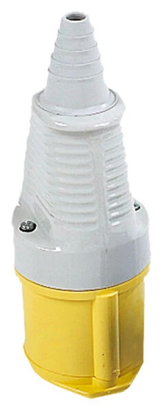 Defender 32amp Industrial Coupler/Socket Yellow 110v