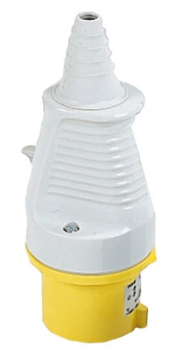 Defender 32amp Industrial Plug Yellow 110v