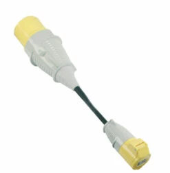 Defender Fly Lead Adaptor (32amp Plug & 16amp Socket 110v) E85323