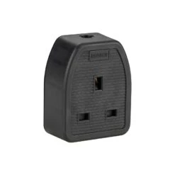Defender 13amp 1-Gang Black Rubber Sockets 230v Box Of 10