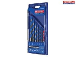 Faithfull Masonry Drill Bit Set 7-Piece 4-12mm