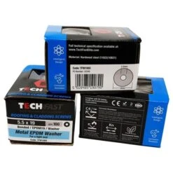 ForgeFix TechFast Bonded EPDM Sealing Washer Box Of 100 (Various Sizes) -Tools Shop fortfw1655 3