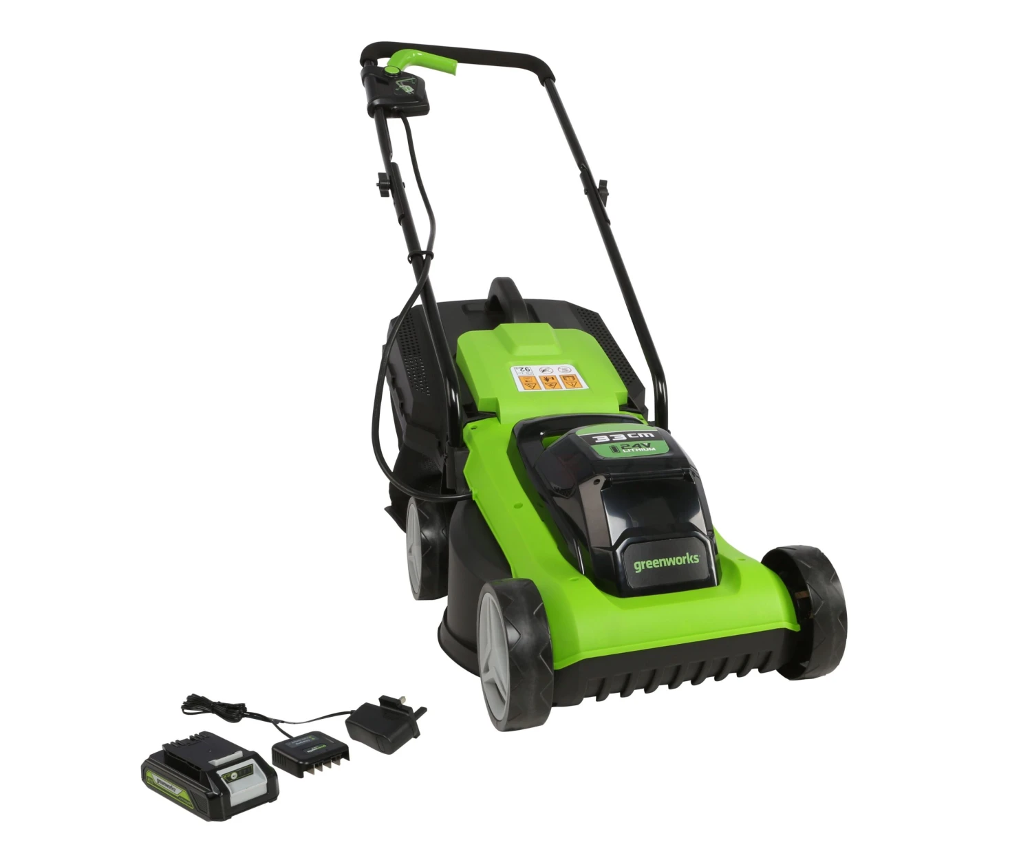 Greenworks Cordless 24v Lawn Mower & Line Trimmer With Battery 2 Greenworks Cordless 24v Lawn Mower & Line Trimmer With Battery - Image 2