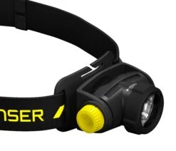 Ledlenser H5R Work CRI Rechargeable Head Torch 500 Lumens -Tools Shop h5r work 502194 detail switch