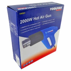 Toolpak Hot Air Heat Gun Electric 2000w 240v -Tools Shop hag01 a 3