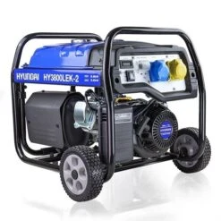 Hyundai HY3800LEk-2 Long Run Petrol Generator 3.2kW/4kVA Elec Start