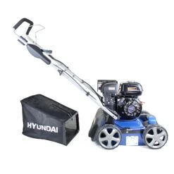 Hyundai HYSC210 Petrol Lawn Scarifier 40cm/16in With 45L Collector -Tools Shop hysc210 10