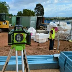 Imex I88R Cordless Self-Levelling Laser Level 600m With LRX10 Digital Receiver -Tools Shop i88r site shot