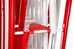 Armorgard InstaGate Concertina Expandable Safety Barrier Red & White 2380x542x1884mm -Tools Shop ig6 close latch locked