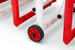 Armorgard InstaGate Concertina Expandable Safety Barrier Red & White 2380x542x1884mm -Tools Shop ig6 close wheel