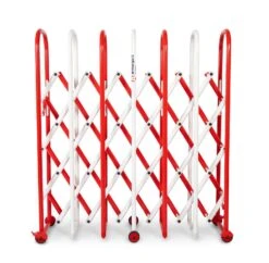 Armorgard InstaGate Concertina Expandable Safety Barrier Red & White 2380x542x1884mm -Tools Shop ig6 front half extend