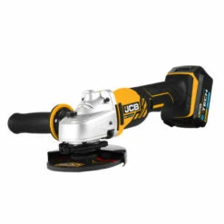JCB Cordless 18v Angle Grinder 115mm With 2 X 5.0Ah Li-Ion Batts