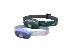 Ledlenser KidLED2 Kid's Head Torch 40 Lumens (Green Or Purple)