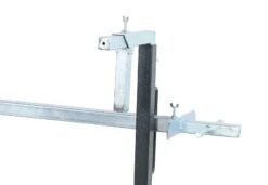 Armorgard LoadAll Pro Board Trolley 750kg 1705 X 505 X 1305mm -Tools Shop la750 pro close clamps down handle in