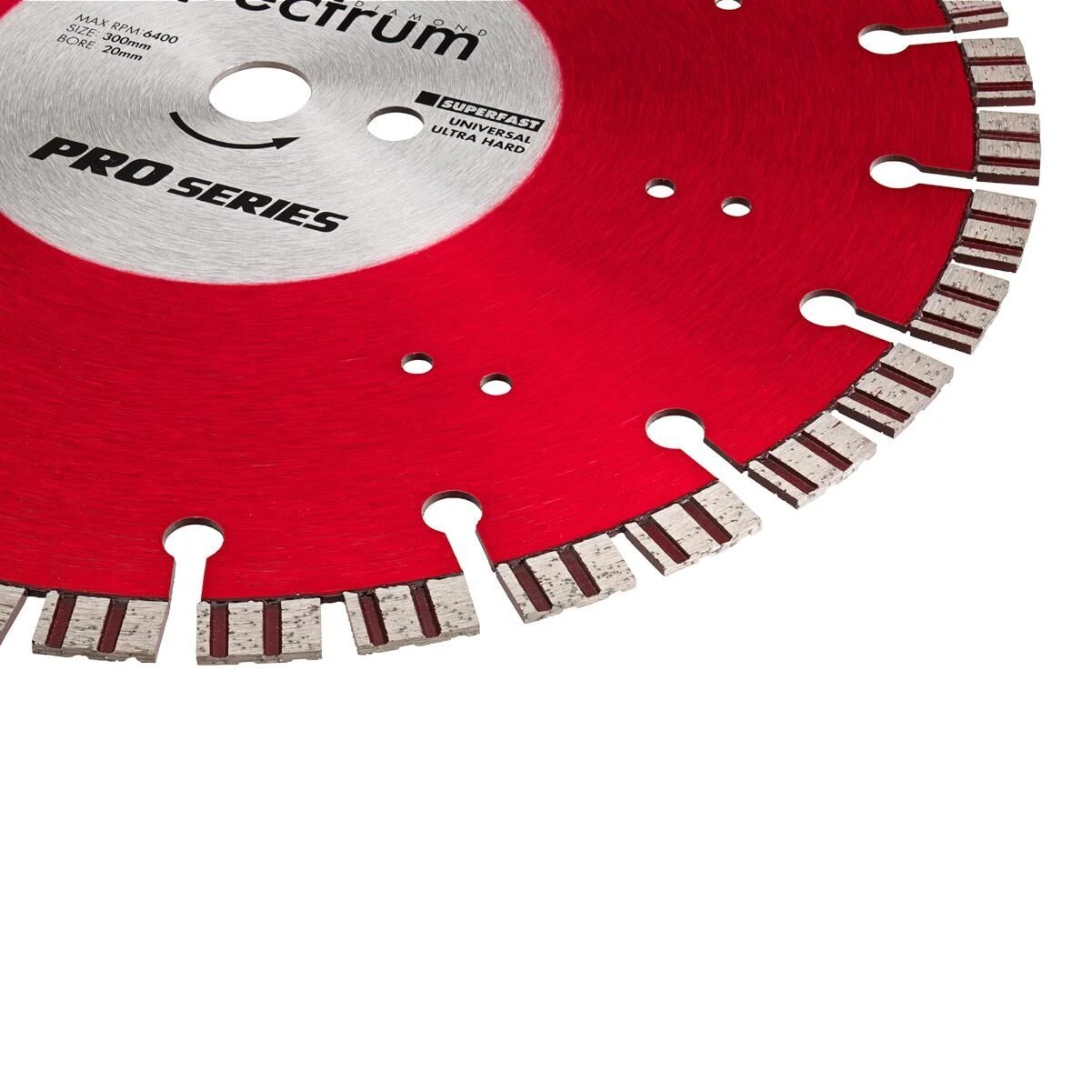 Spectrum MX10 Superfast Pro Universal/ Hard Diamond Blade (Sizes 115mm - 300mm) 3 Spectrum MX10 Superfast Pro Universal/ Hard Diamond Blade (Sizes 115mm - 300mm) - Image 3
