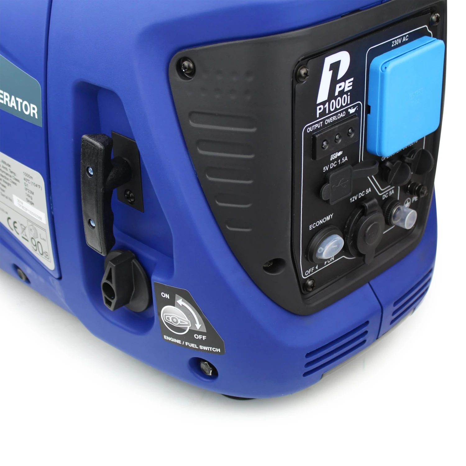 P1PE P1000i Portable Petrol Inverter Generator 1kW/1.25kVA 7 P1PE P1000i Portable Petrol Inverter Generator 1kW/1.25kVA - Image 7