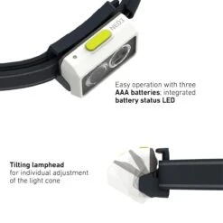 Ledlenser NEO3 Running Head Torch 400 Lumens (Black, Blue Or White) -Tools Shop produktcontent neo3 3 en