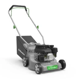 Q Garden QG39-130 Push Petrol Lawn Mower 39cm/15.5in