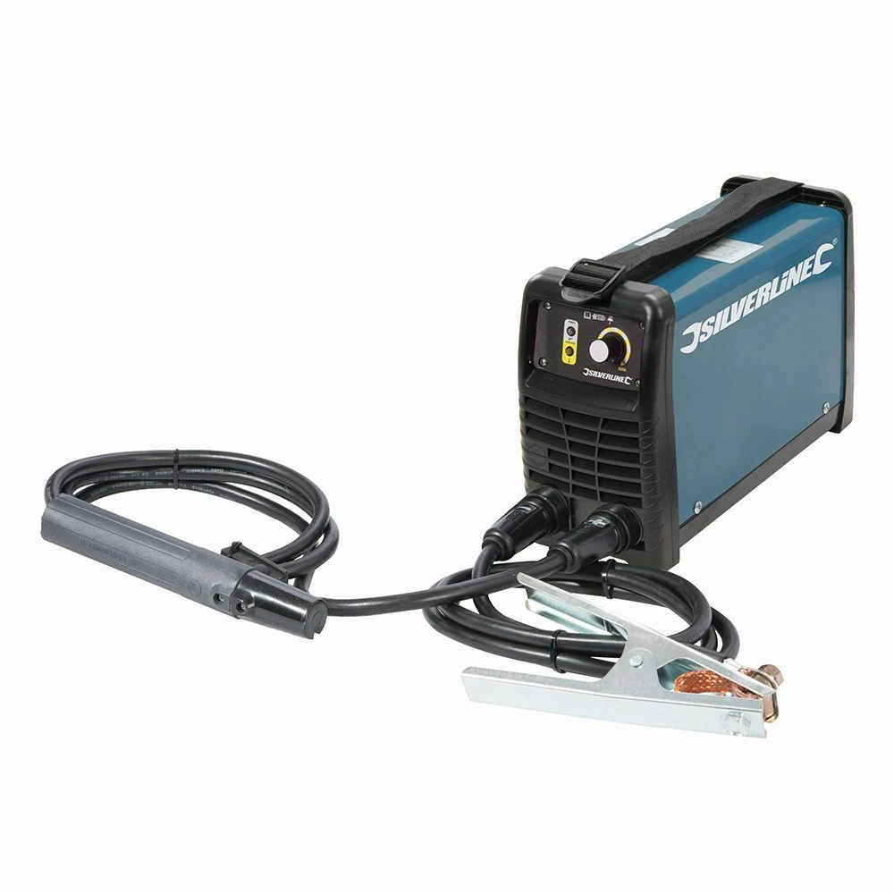 Silverline 200Amp MMA Inverter Arc Welder Kit 1 Silverline 200Amp MMA Inverter Arc Welder Kit