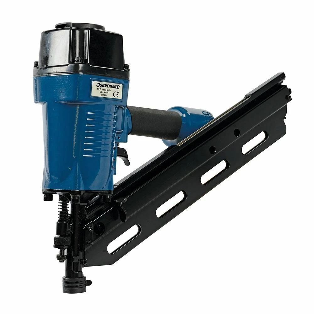Silverline Air Framing Nailer 90mm 1 Silverline Air Framing Nailer 90mm
