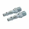 Silverline Air Line Bayonet Male Thread Coupler Pack Of 2