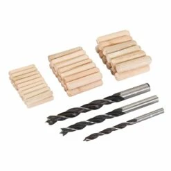Silverline Dowel & Bit Set 47 Piece