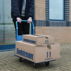 Silverline Folding Platform Truck Trolley 150kg 5 Silverline Folding Platform Truck Trolley 150kg -Tools Shop silverline folding platform truck trolley 150kg 3 41989 p