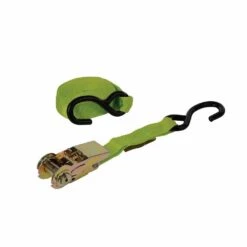 Silverline Ratchet Tie Down Strap S-Hook 4.5m X 25mm