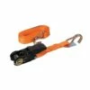 Silverline Rubber-Handled Ratchet Tie Down Strap J-Hook 4.5m X 25mm 825kg