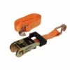 Silverline Rubber-Handled Ratchet Tie Down Strap J-Hook 6m X 38mm 2000kg