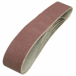 Silverline Sanding Belts 50 X 686mm 80 Grit Pack Of 5