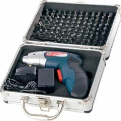 Silverline Silverstorm 3.6v Li-Ion Cordless Screwdriver & Bits Set 102 Piece -Tools Shop silverline silverstorm 3.6v li ion cordless screwdriver bits set 102 piece 3 44910 p