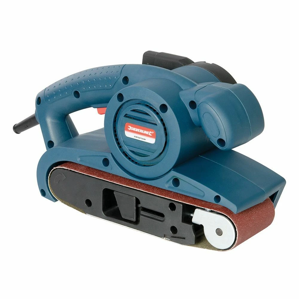 Silverline Silverstorm 810w Belt Sander 76mm 240v 1 Silverline Silverstorm 810w Belt Sander 76mm 240v