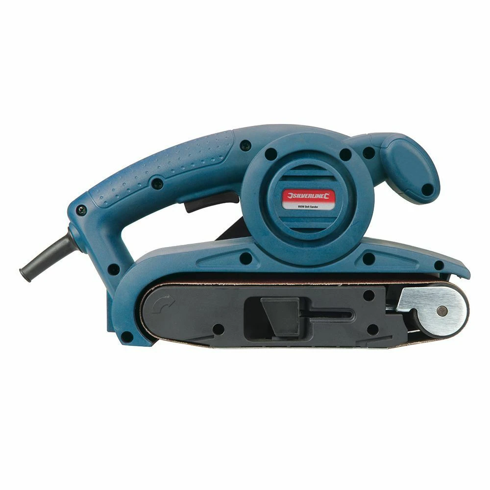 Silverline Silverstorm 810w Belt Sander 76mm 240v 2 Silverline Silverstorm 810w Belt Sander 76mm 240v - Image 2