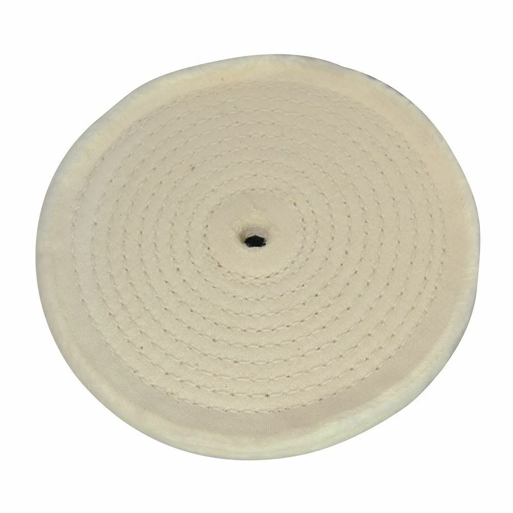 Silverline Spiral-Stitched Cotton Buffing Wheel 1 Silverline Spiral-Stitched Cotton Buffing Wheel
