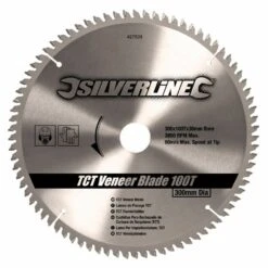 Silverline TCT Veneer Saw Blade 300 X 30mm X 100 Teeth