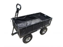 The Handy 400kg (880lb) Garden Trolley With Liner & Tool Tray